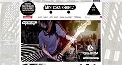 Desktop Screenshot of mysticskateshop.cz